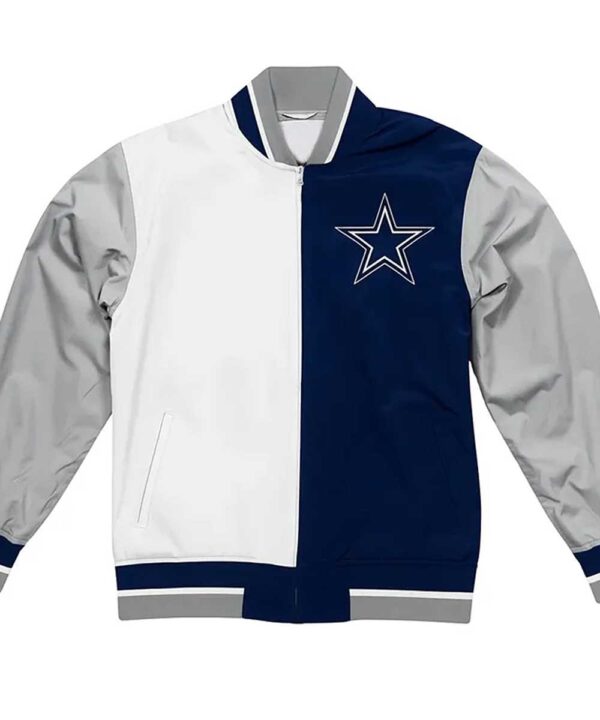 Dallas Cowboys Warm Up Team History Jacket