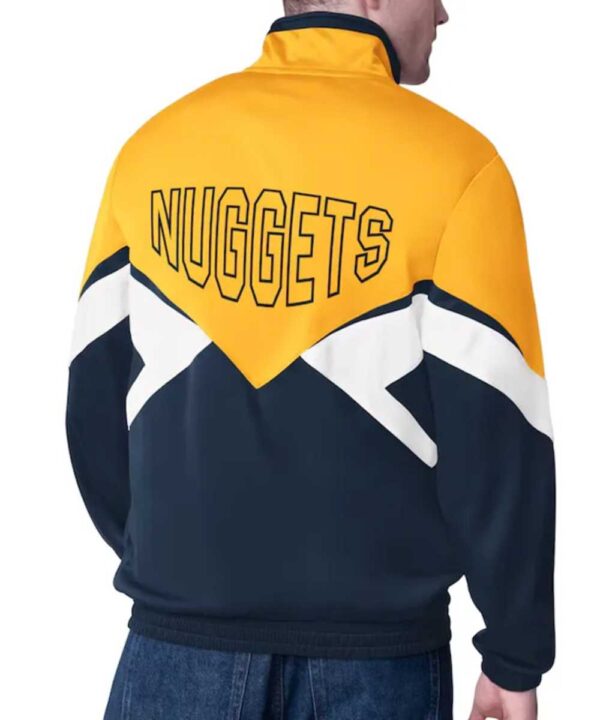 Denver Nuggets Rush Applique Full-Zip Track Jacket