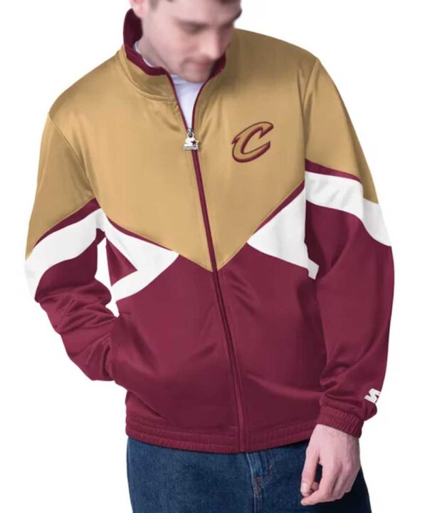 Cleveland Cavaliers Rush Applique Full-Zip Track Jacket