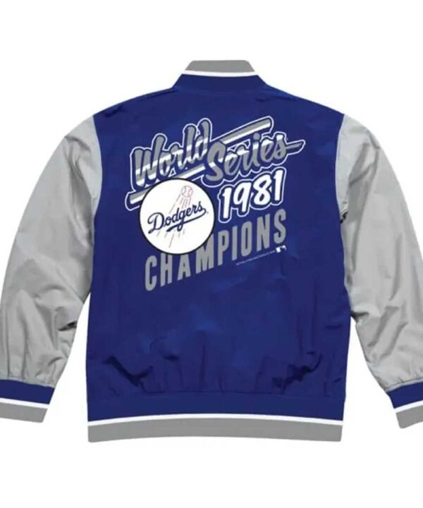 LA Dodgers Warm Up Team History Jacket