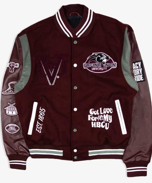 Virginia Union Motto 3.0 Varsity Jacket