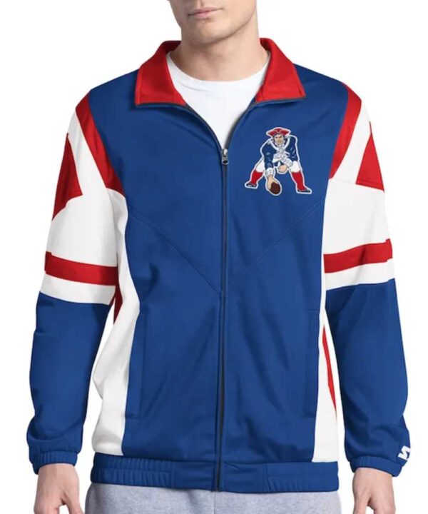 Contender Tricot New England Patriots Track Jacket