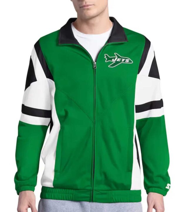 Contender Tricot New York Jets Track Jacket