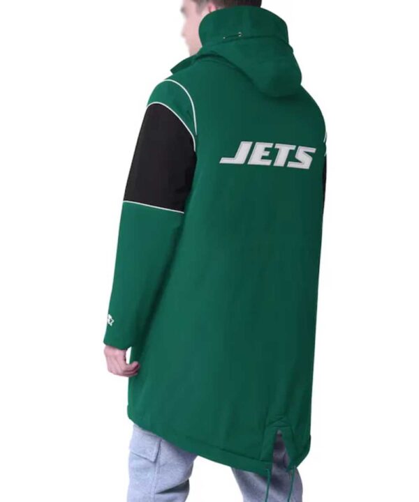 NY Jets Green Dynasty Polyfill Stadium Full-Zip Jacket