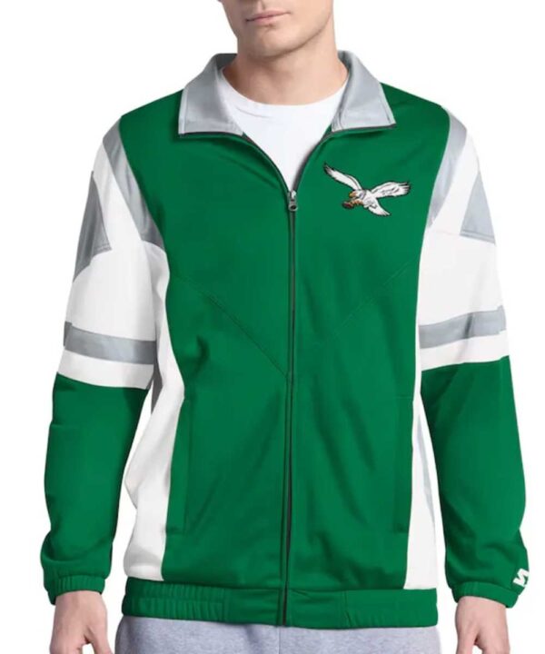 Contender Tricot Philadelphia Eagles Track Jacket