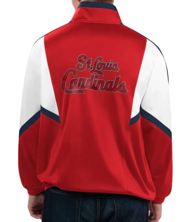 St. Louis Cardinals Lead Runner Red Full-Zip Jacket