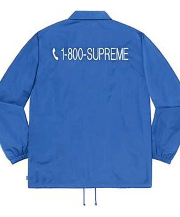 Supreme 1-800 Coaches Jacket - Forever Jackets