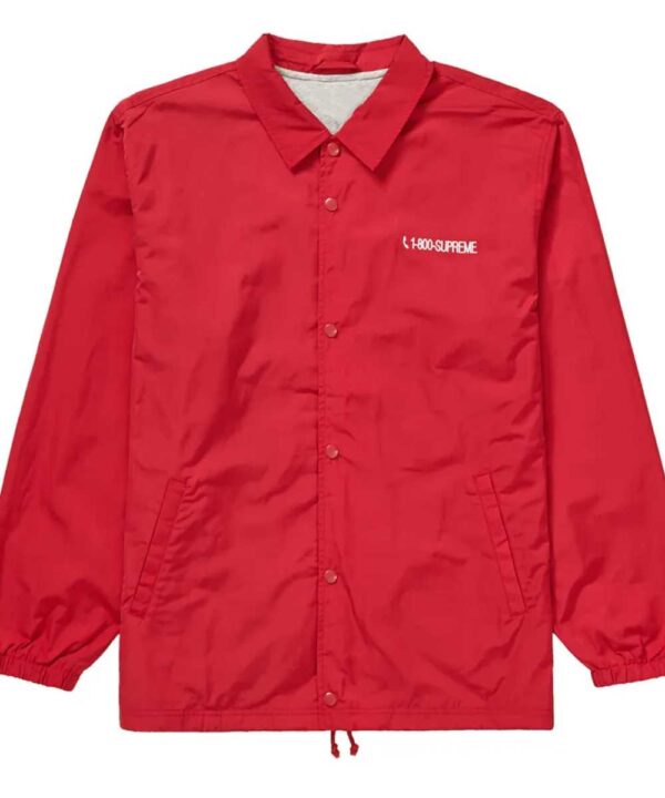 Supreme 1-800 Coaches Jacket - Forever Jackets