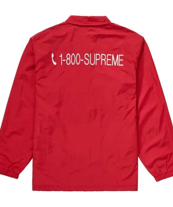 Supreme 1-800 Coaches Jacket - Forever Jackets