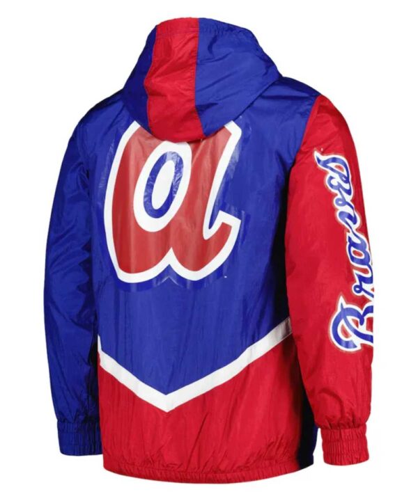 Atlanta Braves Undeniable Royal Full-Zip Windbreaker Jacket - Forever Jackets