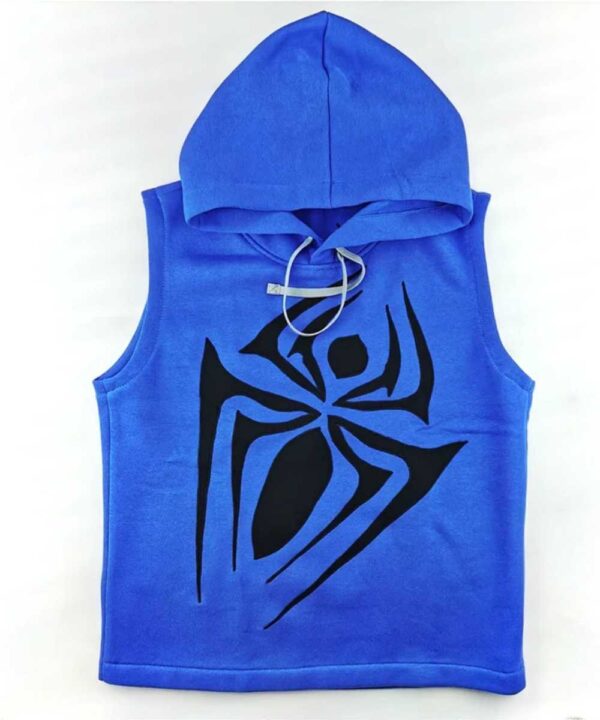 Ben Reilly Scarlet Spiderman Hooded Vest - Forever Jackets