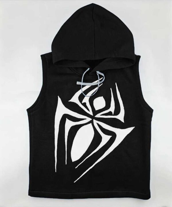 Ben Reilly Scarlet Spiderman Hooded Vest - Forever Jackets