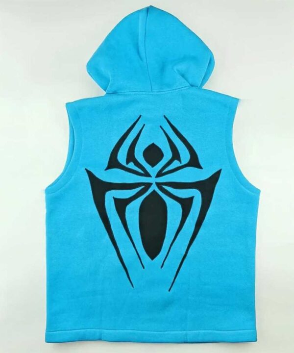 Ben Reilly Scarlet Spiderman Hooded Vest - Forever Jackets