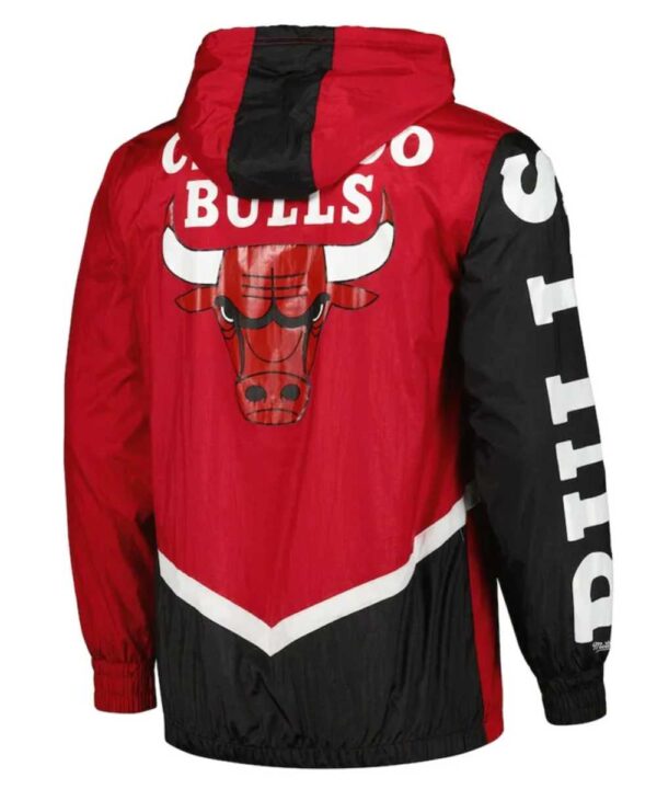 Chicago Bulls Undeniable Red Full-Zip Windbreaker Jacket - Forever Jackets
