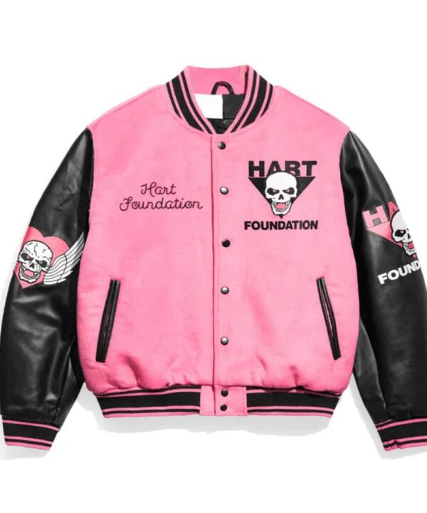 Foundation Bret Hart Varsity Jacket - Forever Jackets