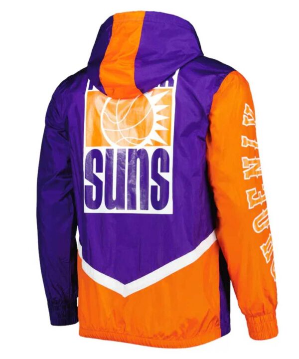 Phoenix Suns Undeniable Purple Full-Zip Windbreaker Jacket - Forever Jackets