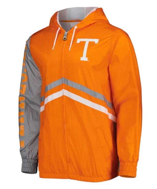 Tennessee Volunteers Undeniable Orange Full-Zip Windbreaker Jacket - Forever Jackets