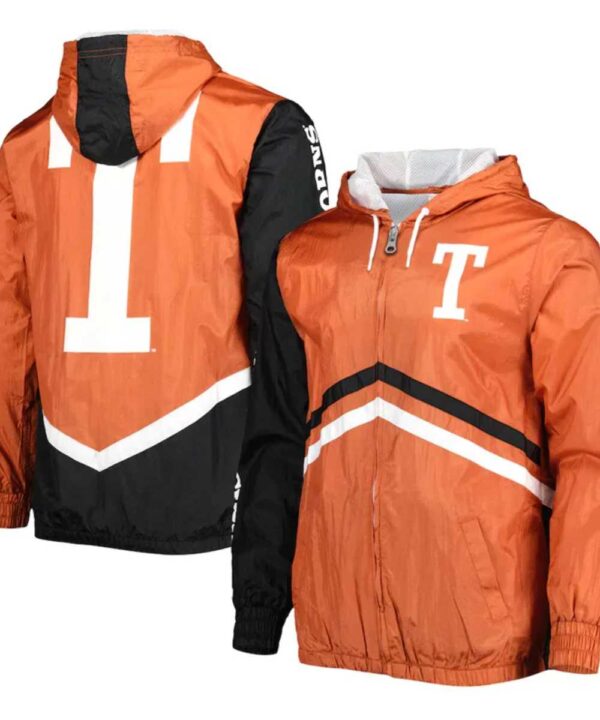 Texas Longhorns Undeniable Burnt Orange Full-Zip Windbreaker Jacket - Forever Jackets