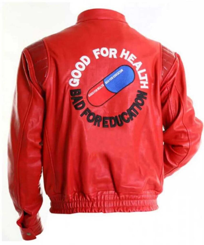 Motorcycle Akira Pill Leather Jacket - Forever Jackets