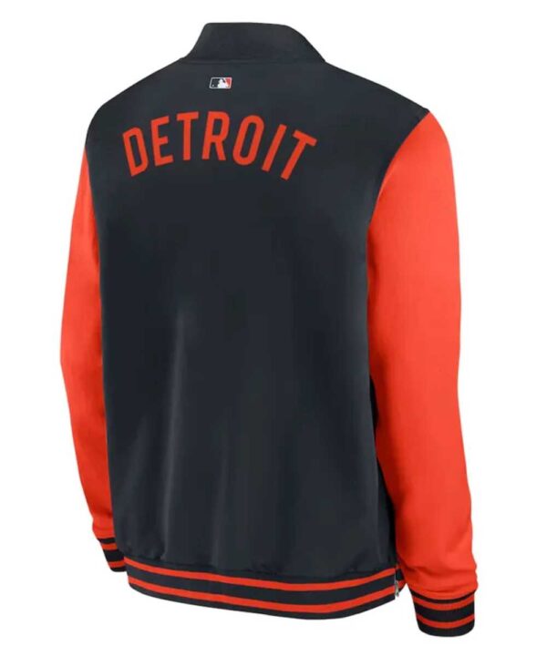 Detroit Tigers Dugout Bomber Full-Zip Jacket - Forever Jackets