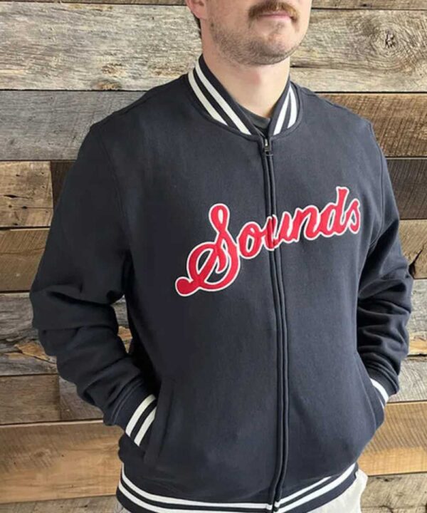 Nashville Sounds Black Camden Track Jacket - Forever Jackets