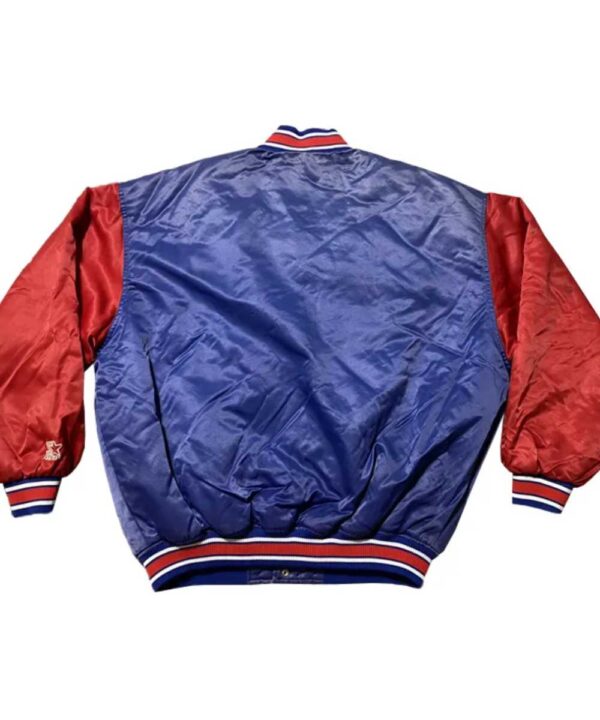 Norfolk Tides Blue and Red Satin Jacket - Forever Jackets