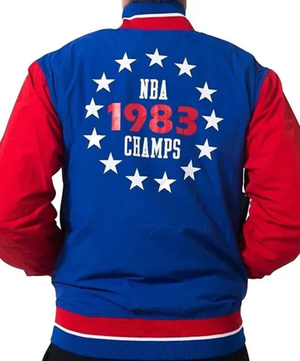 Philadelphia 76ers Warm Up Team History Jacket - Forever Jackets