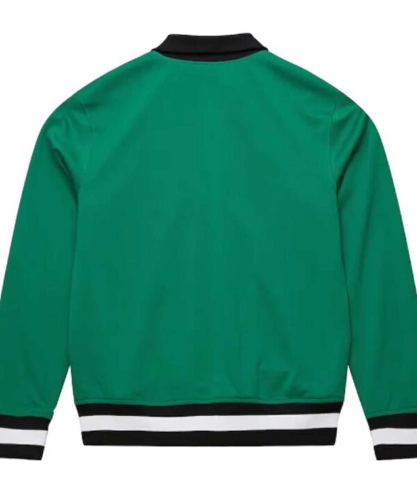 Philadelphia Eagles Green Retro Full-Zip Track Jacket - Forever Jackets