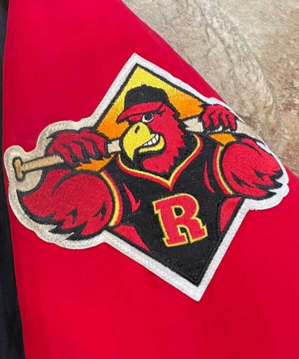 Rochester Red Wings 90’s Red and Black Jacket - Forever Jackets