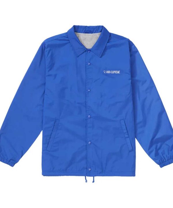 Supreme 1-800 Coaches Jacket - Forever Jackets
