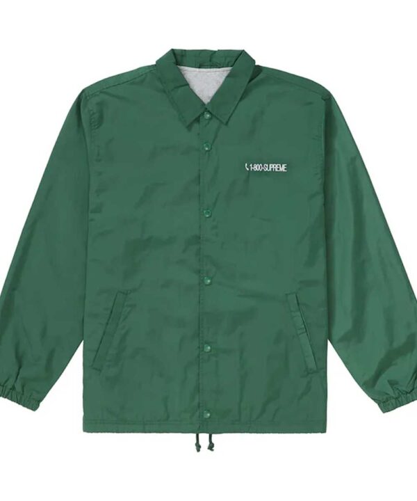 Supreme 1-800 Coaches Jacket - Forever Jackets