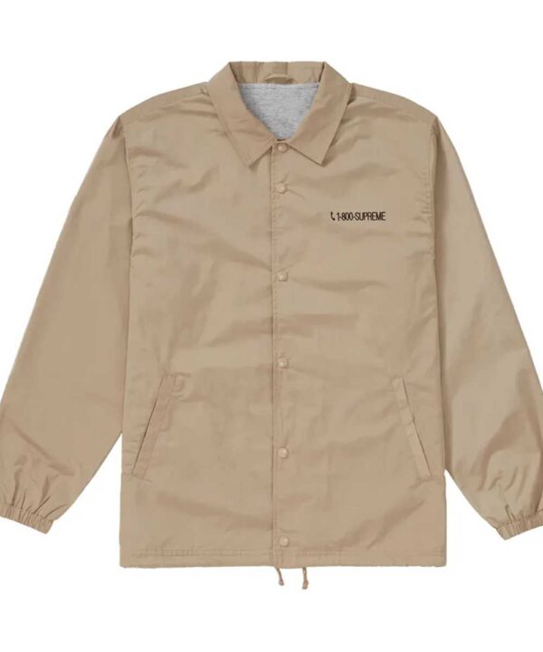 Supreme 1-800 Coaches Jacket - Forever Jackets