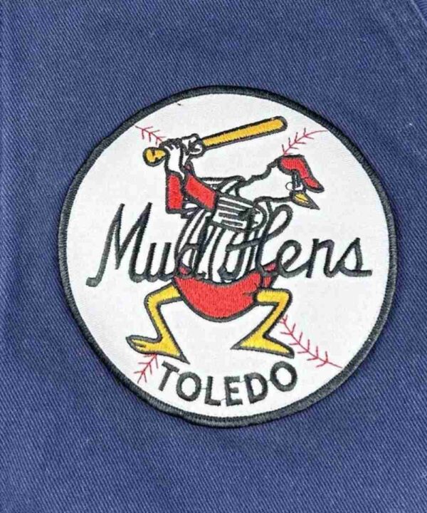 Blue Toledo Mud Hens Zip Up Baseball Jacket - Forever Jackets