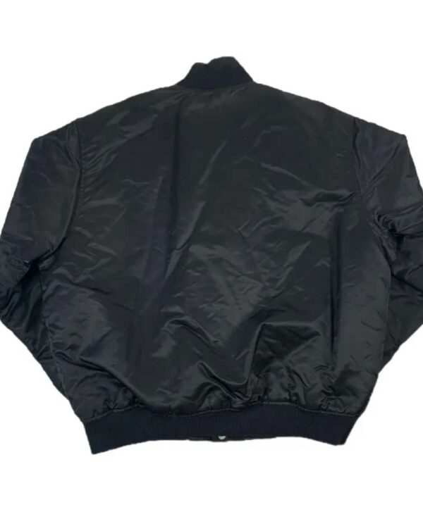 Vintage Georgetown Hoyas Black Satin Jacket - Forever Jackets