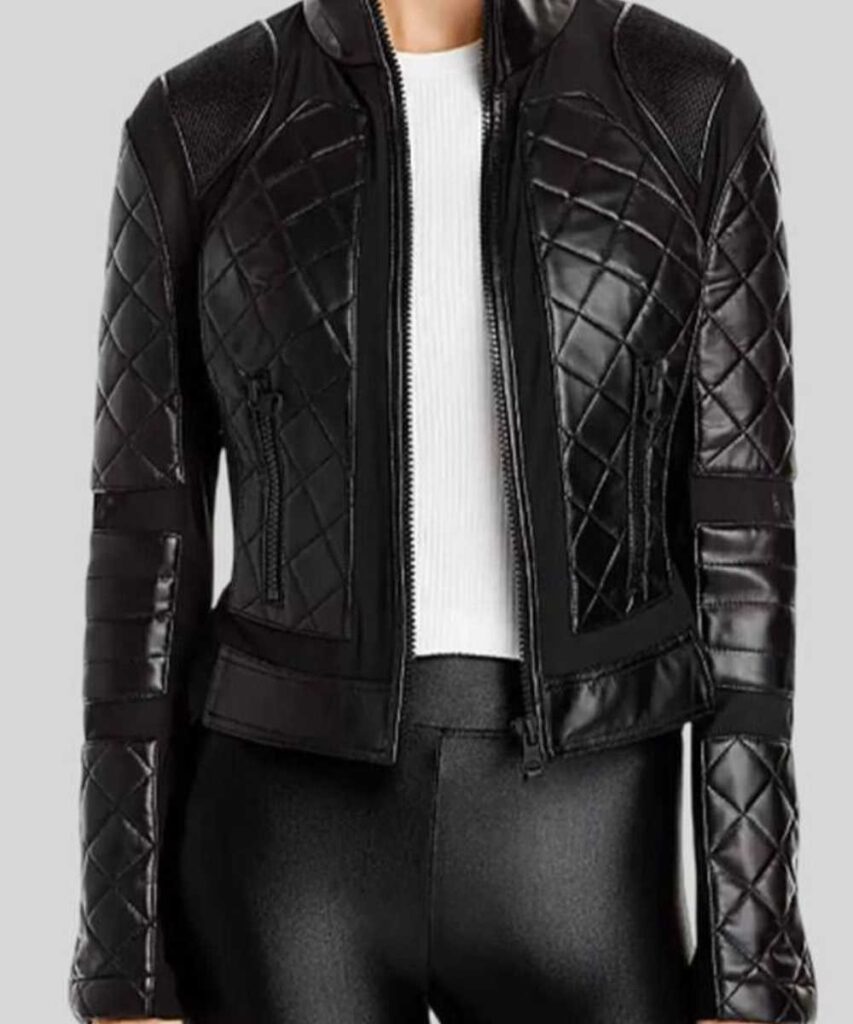 Midnight Texas S02 Olivia Charity Moto Leather Jacket - Forever Jackets