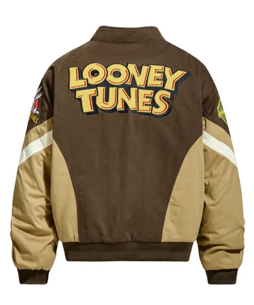 Looney Tunes Thick Baseball Varsity Jacket - Forever Jackets