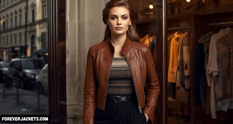 Why Well-dressed Women Always Choose Women Cropped Leather Jackets
